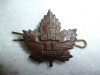 4-11, 11th Canadian Mounted Rifles Collar Badge 